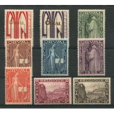 BELGICA 1928 Yv. 258/66 SERIE COMPLETA DE ESTAMPILLAS NUEVAS MUY BUENA CLIDAD, RELIGION 90 €